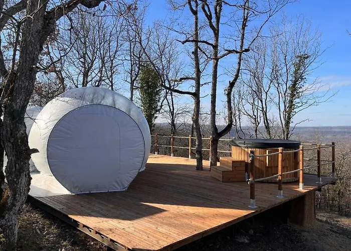 Fun'ambulle ラグジュアリーテント Féneyrols